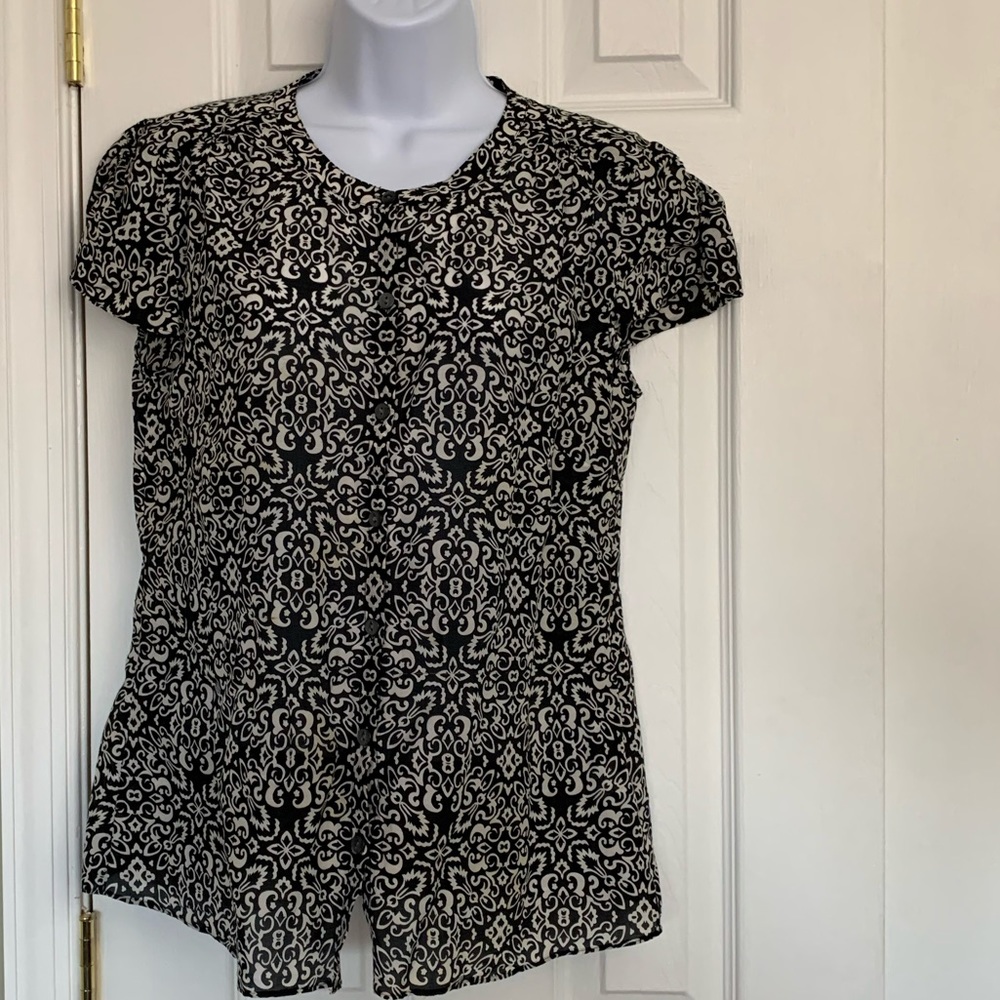 Banana Republic Silk-Blend Top